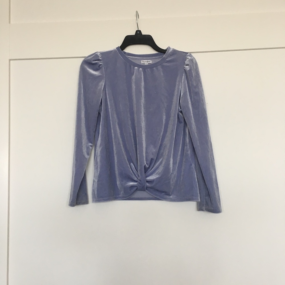 Purple kids long sleeve